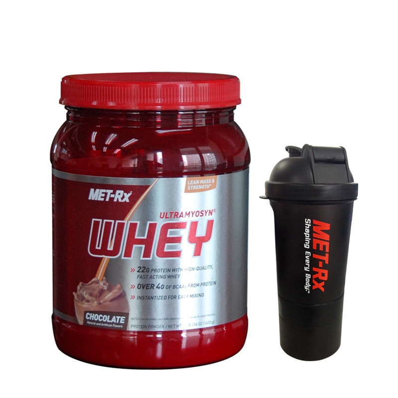 美瑞克斯乳清蛋白粉健身增肌粉1磅whey质ME