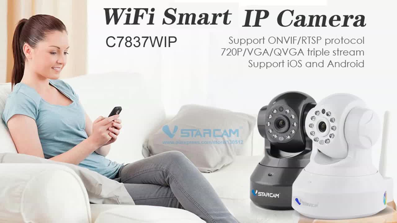 Vstarcam C7837wip Home Security Micro Sd Card Slot Cctv Ip Camera Buy