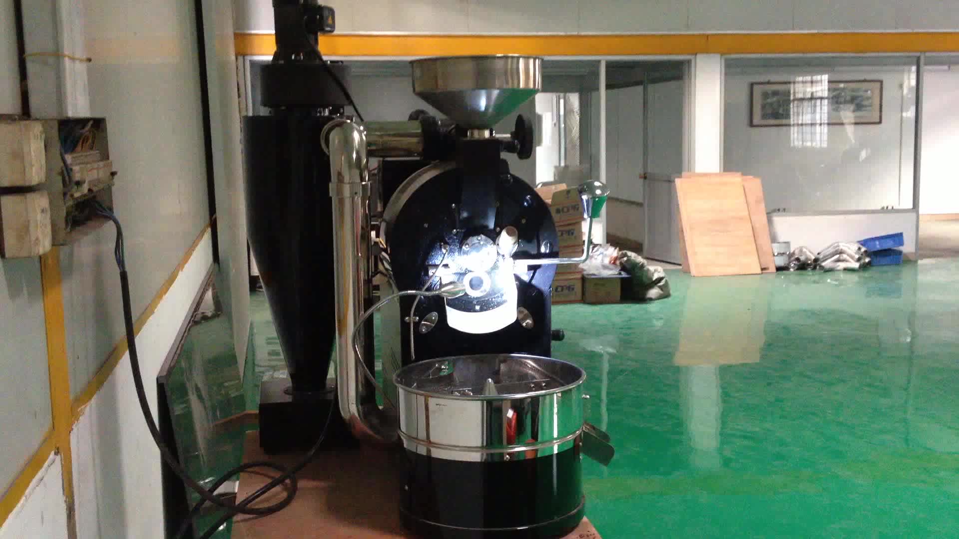 Roastery Machine Dalian Amazon Coffee 1kg Batch Coffee Roasting Machine