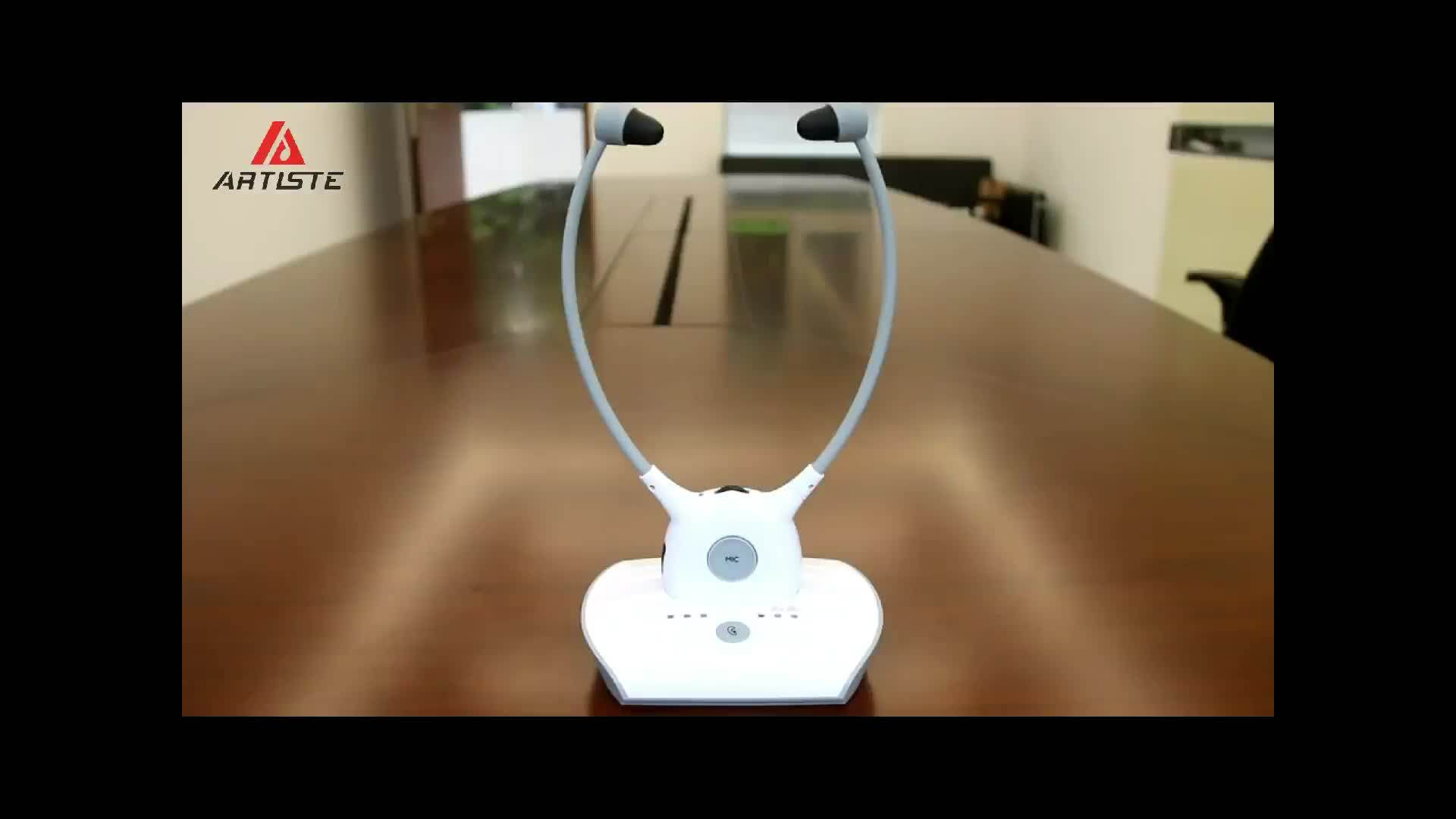 2.4ghz Digital Wireless Hearing Impaired Headphones For Seniors Buy