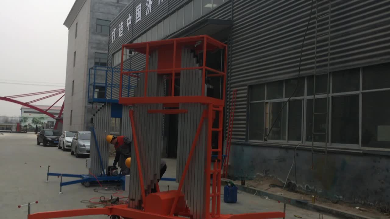 20m 200kg Capacity Telescopic Cylinder Lift Platform Arm Lift Vertical Lift Buy 20m 200kg