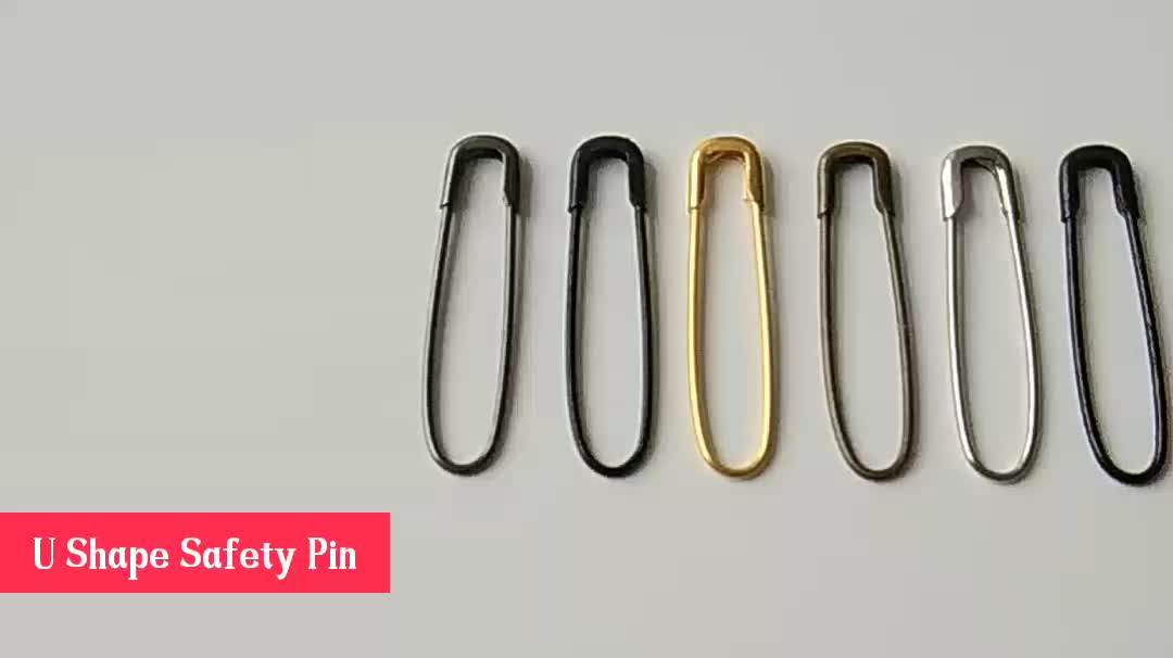Size 22mm Garment Tag Hanging And Sewing Colorful U Shape Metal French Safety Pin Buy Garment