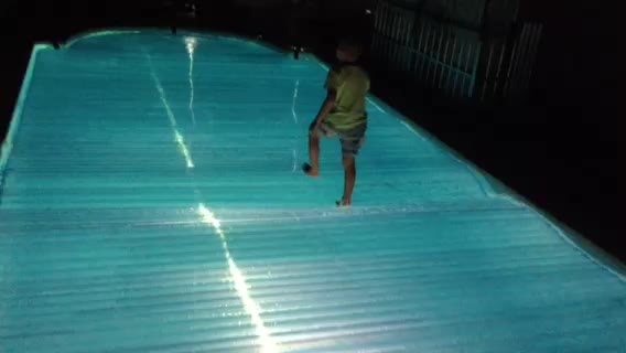 2021 Polycarbonate Slats Electric Automatic Outdoor Swimming Pool Cover