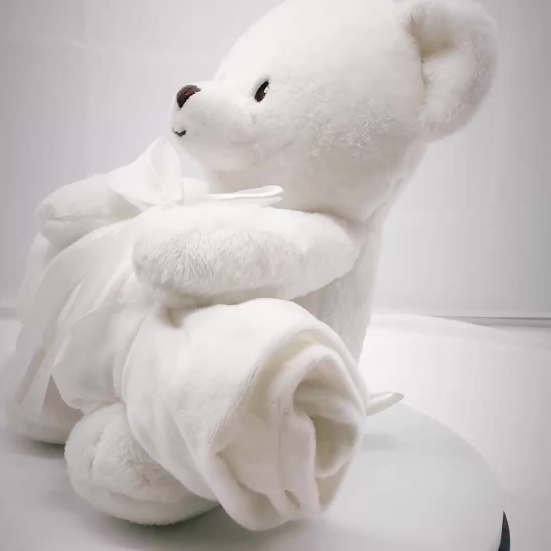 fleece teddy bear blanket