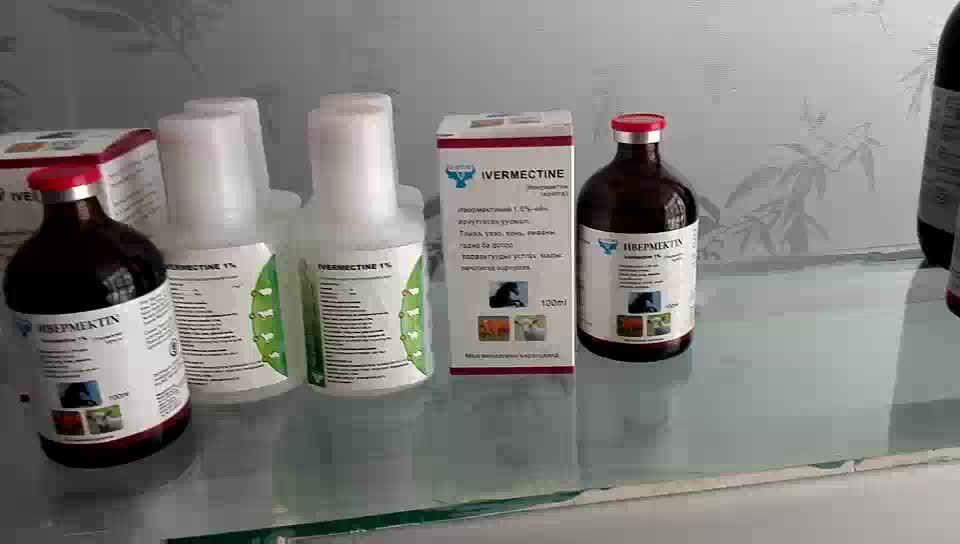 High Quality 0.1 Ivermectin Oral Solution For Animal Use With Gmp
