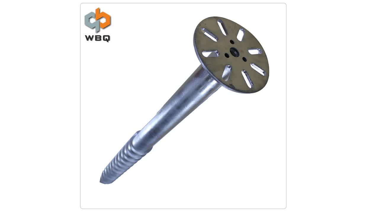 Screw Ground Anchor Garden Plug For Solar Mounting Buy Garden Plug,Stainless Steel Screw
