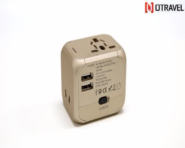 Phone Accessories Travel Multi Usb Adapter Electrical Plugs Sockets Usb
