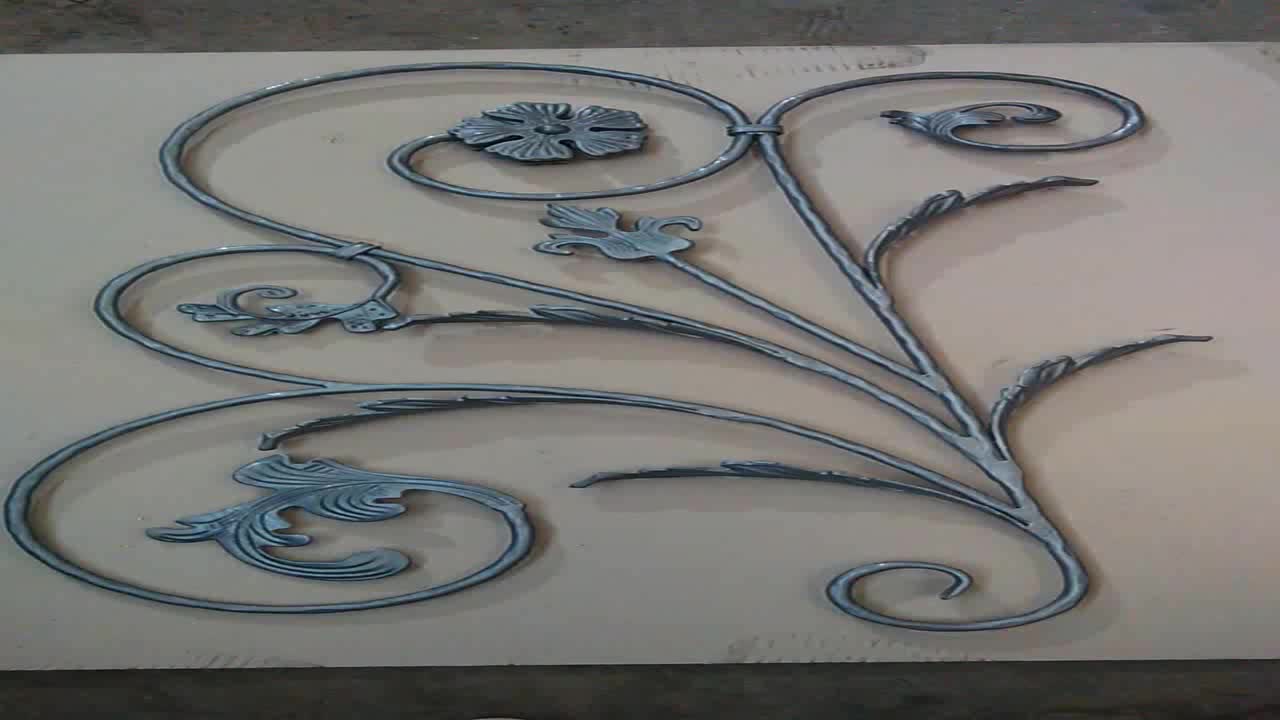 Steel Components,Wrought Iron Railing Parts For Fence,Gate And