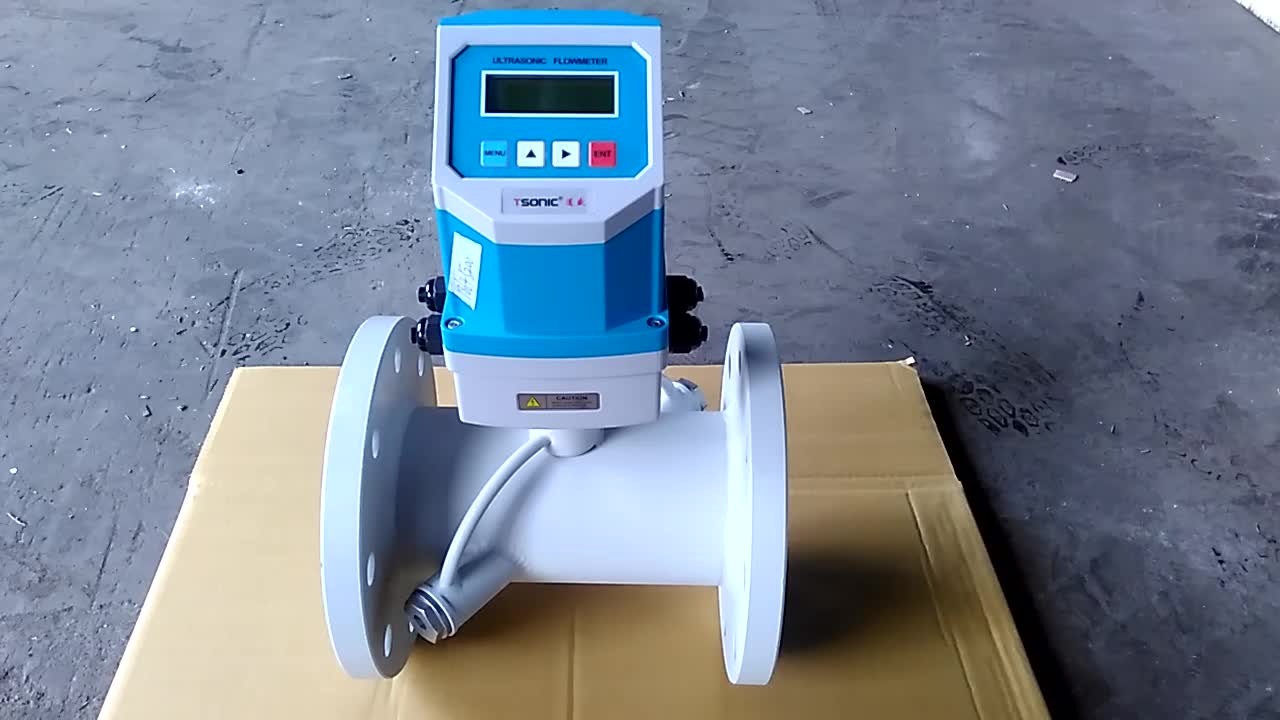 Low Cost Fixed Mounted Inline Pipe Type Stationary Outdoor Ultrasonic