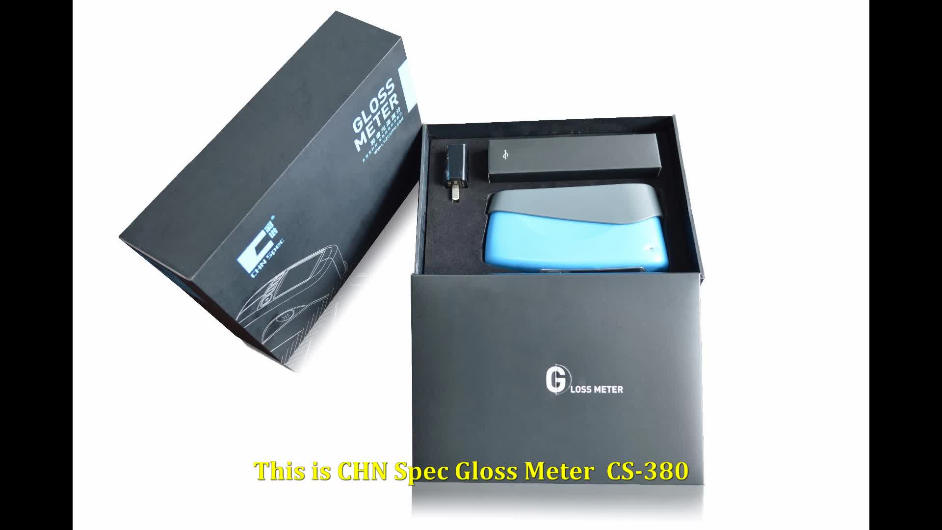 Cs380 Specular Gloss Meter Standard Astm D 523,D2457,Din 67530,Iso