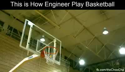 看工程师如何打篮球