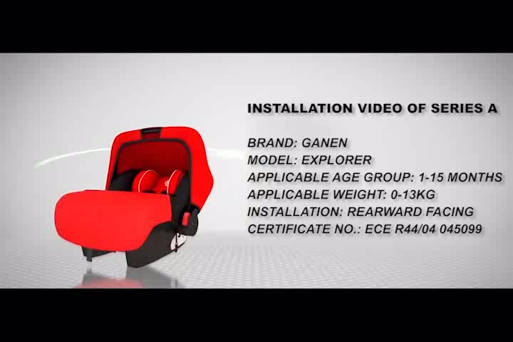Ganen Child Car Seat With Ece R44/04 Certification (group 0+),For 0 ... Ganen Child Car Seat With Ece R44/04 Certification (group 0+),For 0 ...