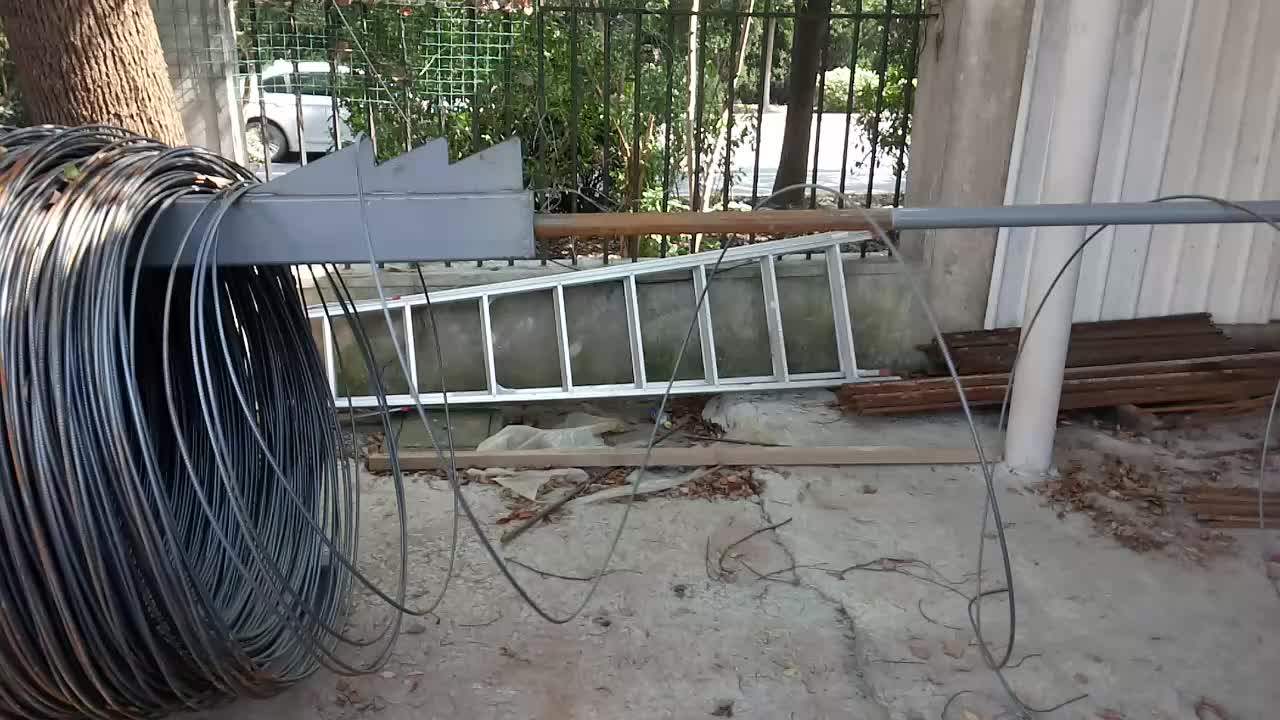 Coil Steel Wire Straightening And Cutting Machine Automatic Rebar