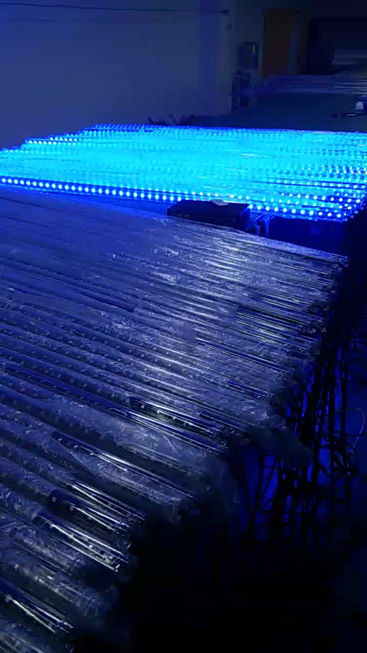 Dmx512 Rgb Led Digital Vertical Meteor Tube Light Falling Star Light