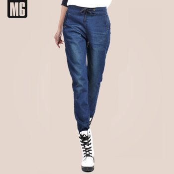 <em>哈伦裤</em>搭配_包邮2013春装牛仔裤女韩版<em>哈伦裤</em>