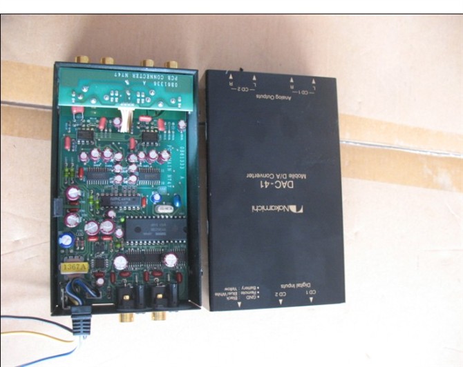 中道DAC-41解码器PCM1702双解码同轴输出
