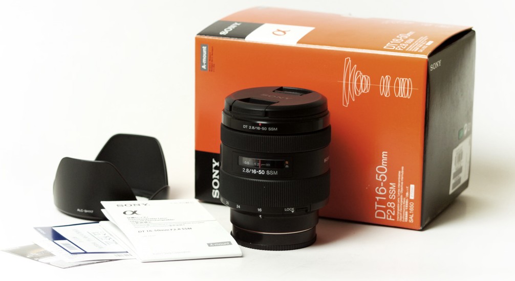 索尼\SONY A77 A65 单反镜头 DT16-50MM F2