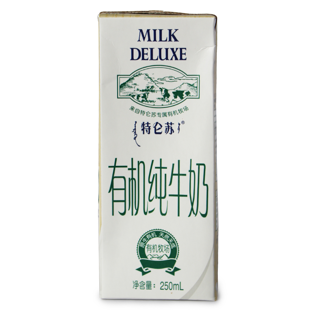 蒙牛 特仑苏有机纯牛奶 苗条利乐砖 箱装 250m