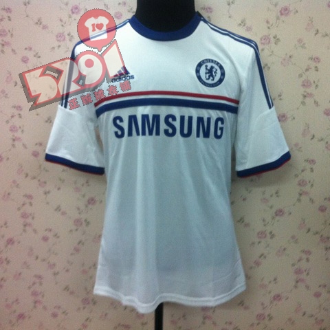 (实铺经营)切尔西1314客场白色短袖球衣 Z276