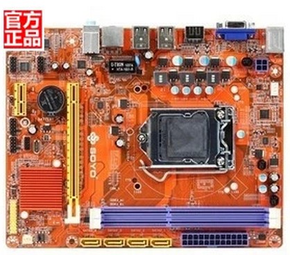 SOYO\/梅捷 SY-I6H-L V4.1 V4.0梅捷 h61主板 全