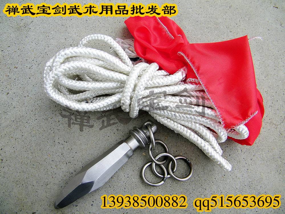 绳镖头 八棱不锈钢绳镖 软兵器 短兵器 不锈钢绳