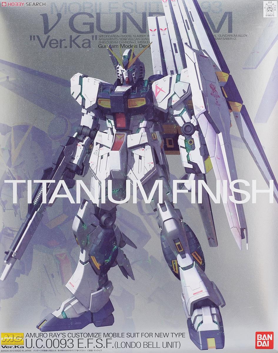 mg rx-93 v gundam ver.ka 牛高达 卡版 附支架 卡牛 电镀版