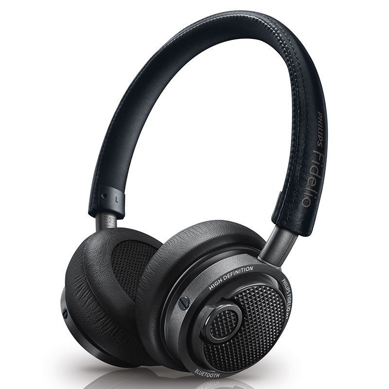 飞利浦M1BTBL\/00 Fidelio蓝牙耳机头戴式无线