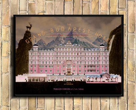 电影海报挂画简约有框画沙发背景墙画客厅壁画