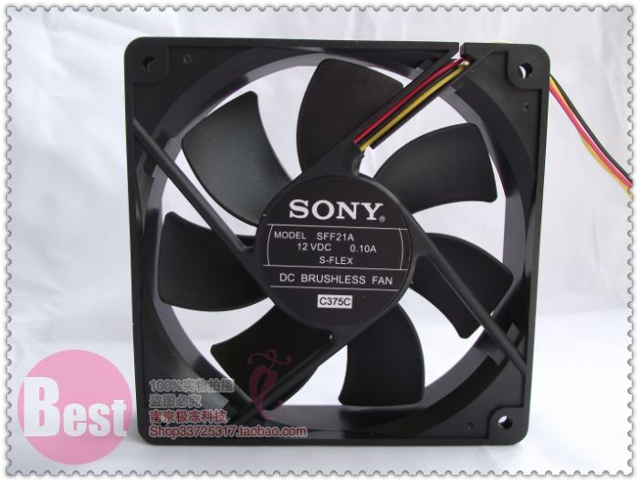 小日本 SONY风扇 索尼镰刀机箱风扇 SFF21A