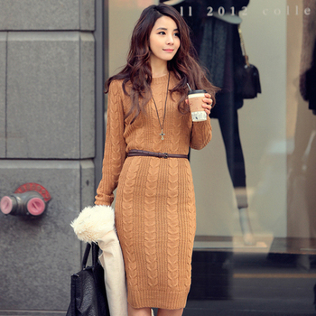 <em>毛衣搭配</em>_RoseDiary秋冬新款女装 <em>超长</em>复古套