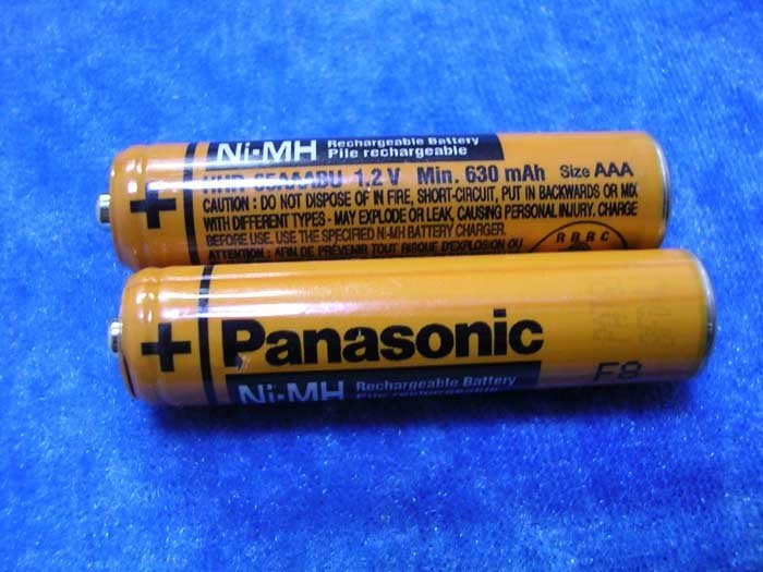 原装松下Panasonic Ni-MH 7号 无线电话充电电