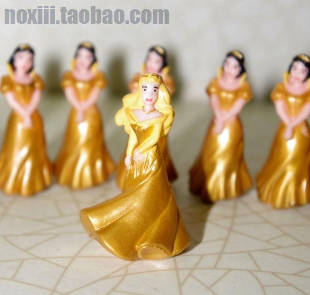 CREZON出品 迪斯尼动画人偶\/公主 超小模型摆