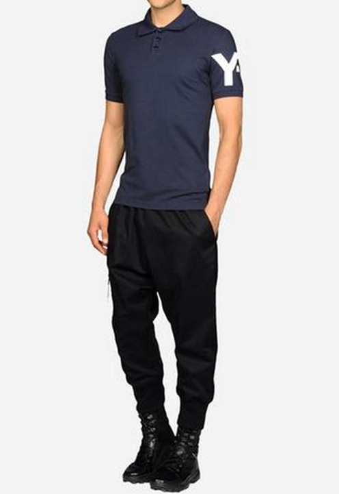 泰国正货 Y-3 官网同步 客供珠地棉 男士短袖翻