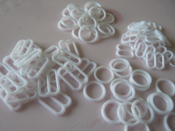 塑料8字扣9字扣0字扣内衣<em>胸罩吊带</em>衫调节<em>扣子</em>