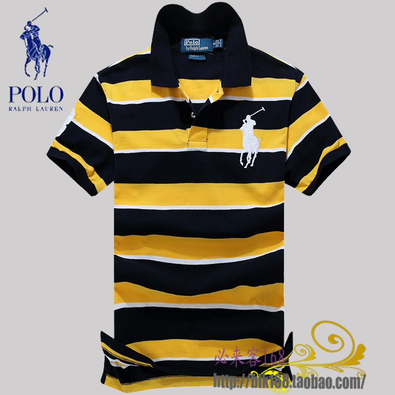 代购专柜正品 polo/保罗拉夫劳伦纯棉翻领短袖t恤男 保罗衫潮男装