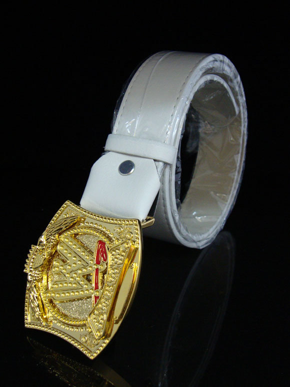 休闲 个性 <em>男女</em>同款 腰带 美国<em>摔角</em>冠军<em>WWE</em>皮