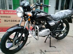 豪爵铃木 正品 骑式摩托车运动版钻豹HJ125K