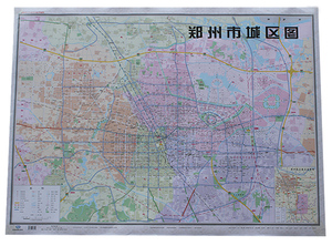 州市城区图2016正版精装包邮 最新版 河南省分