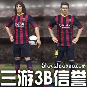 ZCWO 1\/6巴萨球星 普约尔Puyol 梅西Messi 20