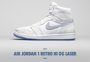 低于原价wydshy Nike Air Jordan1 Laser OG 镭