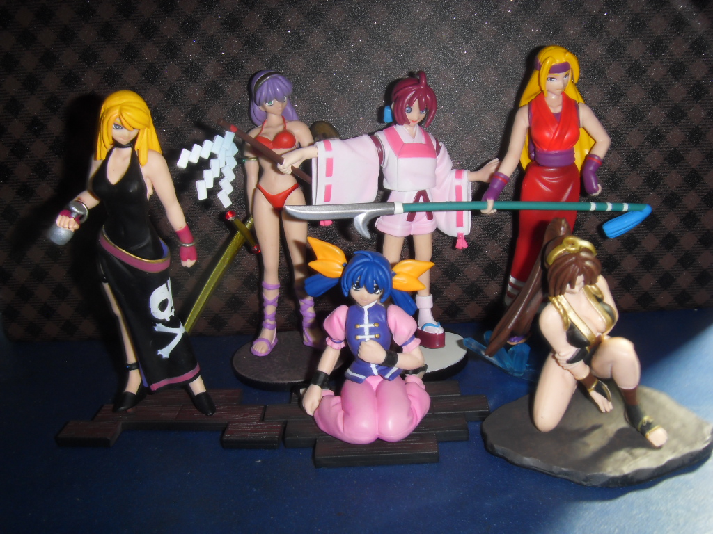 SNK女主扭蛋饿狼传说拳皇月华剑士全六款不