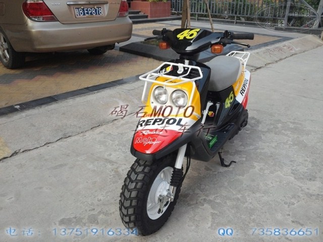 YAMAHA雅马哈BWS50CC经典唐老鸭子踏板