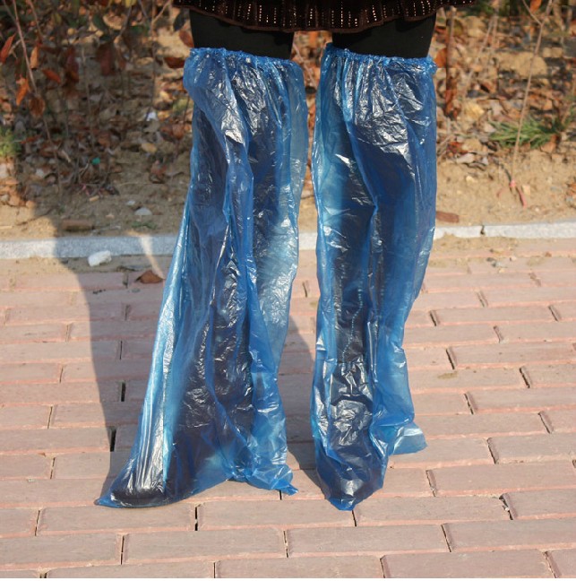 CITYFOX加厚加长一次性鞋套 长款过膝盖 漂流