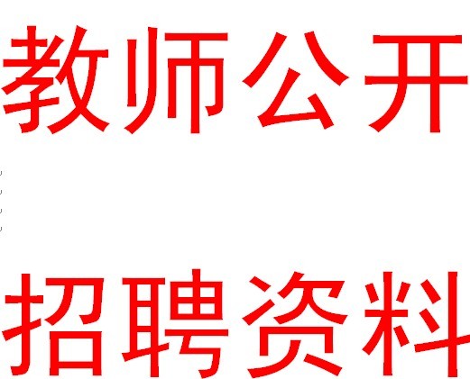 武汉市中小学教师招聘\/编制考试试题复习资料