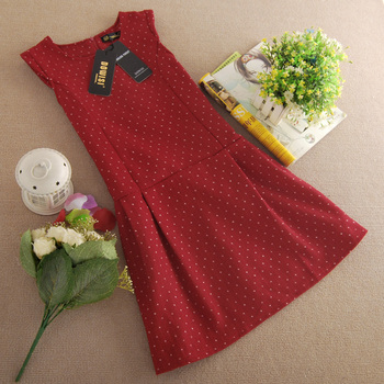 连衣裙搭配_秋冬裙<em>妮子</em>青少年女装<em>秋装</em>可爱情