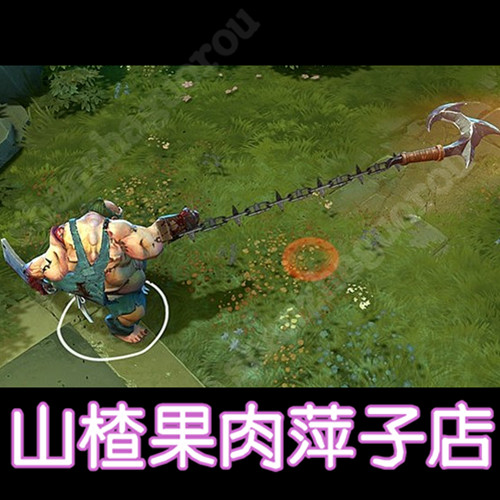 DOTA2屠夫鲸钩鲸勾帕吉不朽鲸钩不朽钩子特