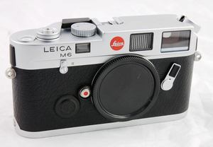 徕卡\/leica旁轴胶片相机 M6 单机身银色胶卷机