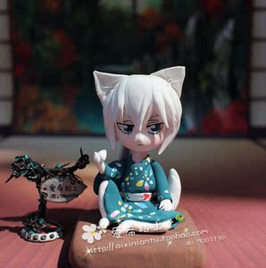 (爱希粘土)动漫角色定制超轻粘土人偶节日礼品元气少女缘结神巴卫优惠价175元,定制超轻粘土人偶节日精心为您挑选-麦尔网购导航-网购宝