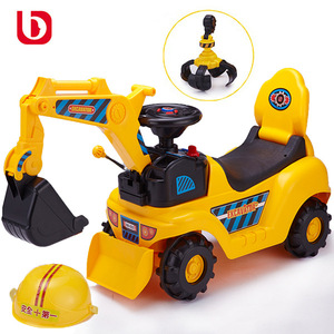 儿童挖掘机可坐2-3-5岁音乐挖土机工程车玩具