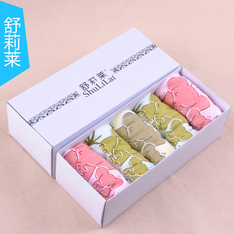 四季儿童内裤纯棉礼盒装男女童三角<em>短裤头</em> 卡